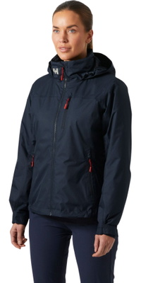 2026 Helly Hansen Womens Crew Hooded Pile Jacket 34527 - Navy